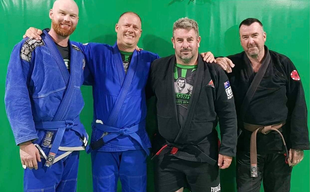 news bryan blue belt